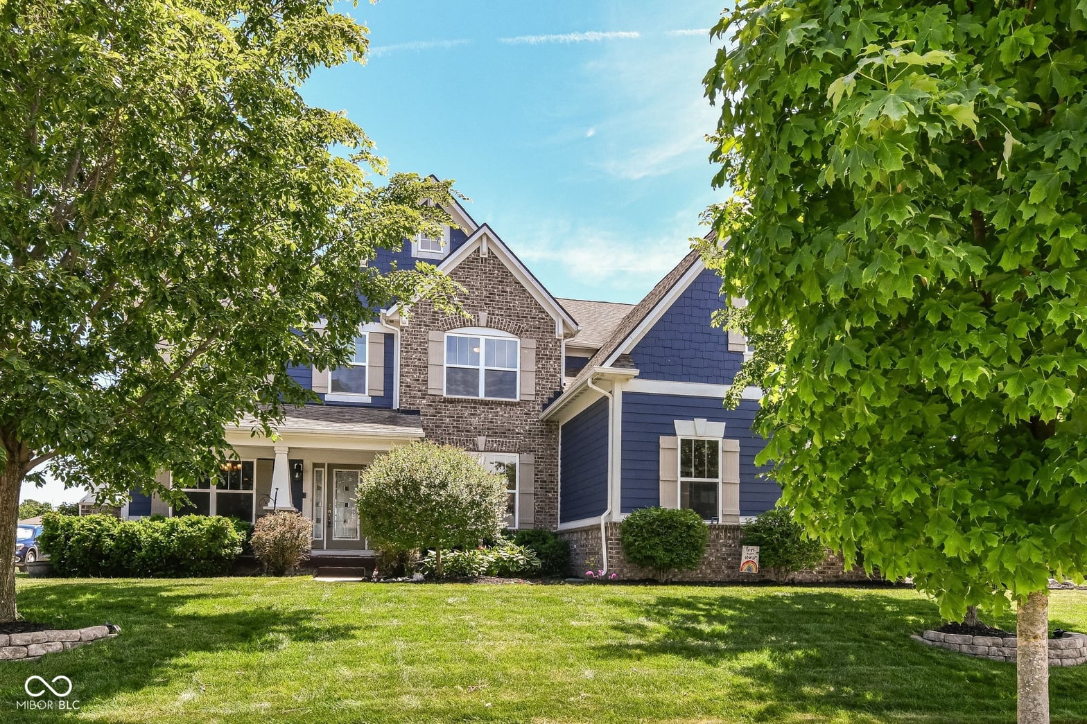 Front exterior at 15633 Wellsprings Place, Fishers, IN