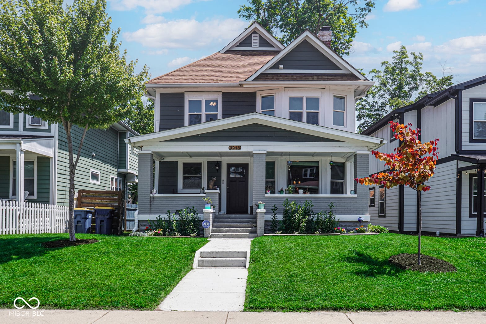 Front exterior at 3245 Ruckle Street, Indianapolis, IN