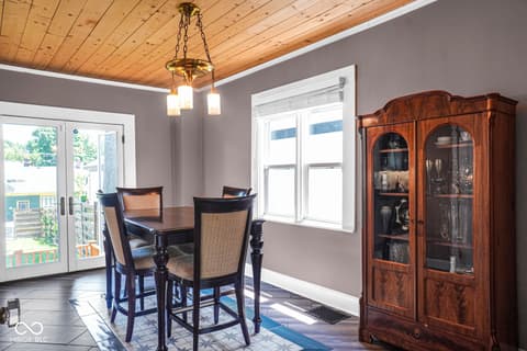 Dining room at 3245 Ruckle Street, Indianapolis, IN
