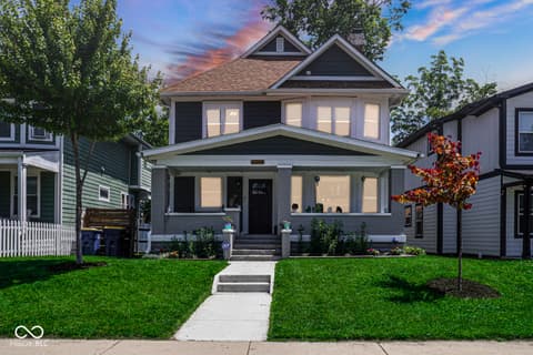 Front exterior at 3245 Ruckle Street, Indianapolis, IN