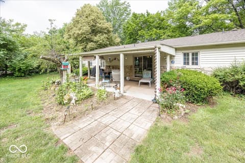 Backyard at 11520 Timberlane Drive, Fishers, IN