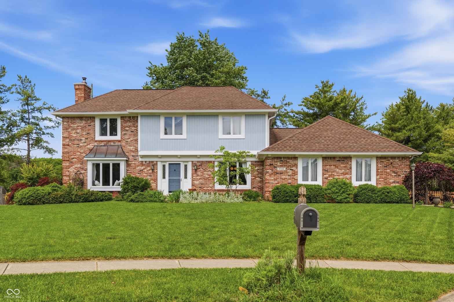 Front exterior at 4736 Minton Court, Carmel, IN