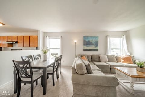 Dining room at 406 Warrior Court, Sheridan, IN