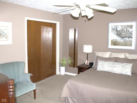 Primary bedroom at 603 Tulip Court, Noblesville, IN