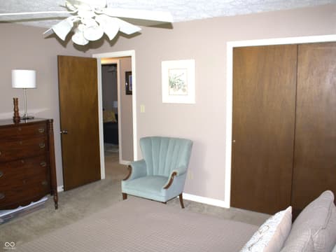 Primary bedroom at 603 Tulip Court, Noblesville, IN