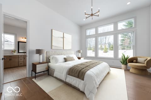 Primary bedroom at 19632 Chatsworth Boulevard, Westfield, IN