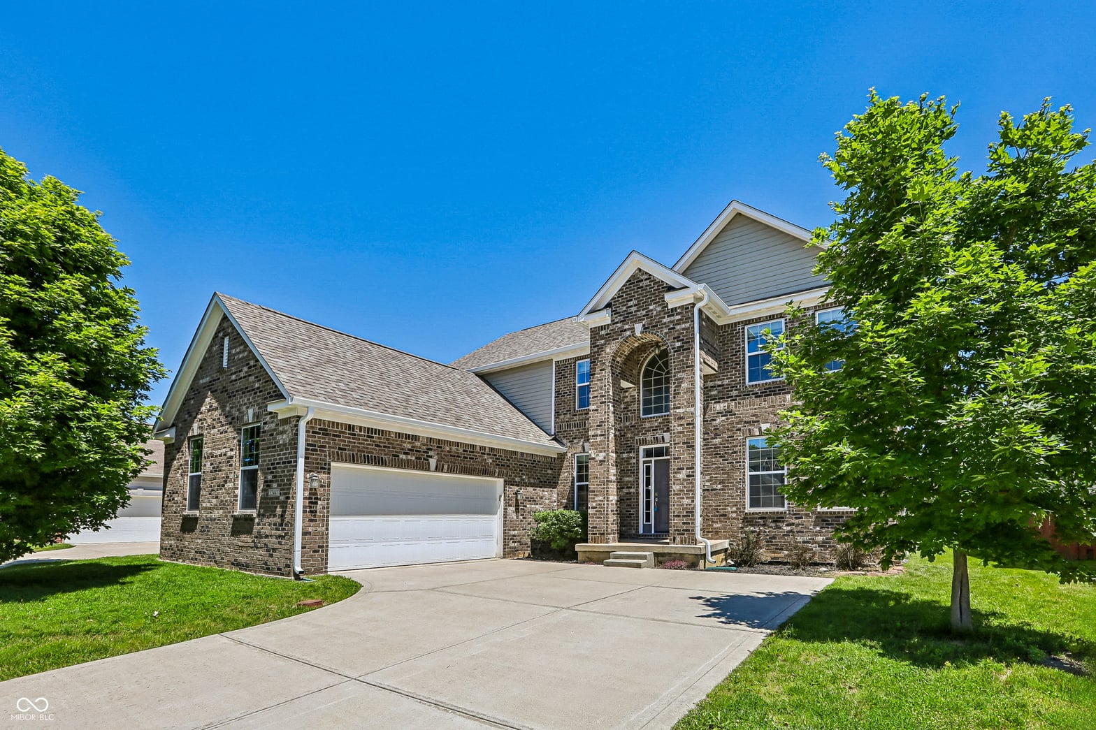 Front exterior at 12447 Wolverton Way, Fishers, IN