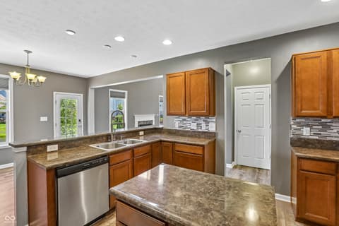 Kitchen at 12447 Wolverton Way, Fishers, IN