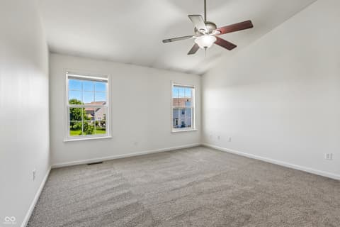 Primary bedroom at 12447 Wolverton Way, Fishers, IN