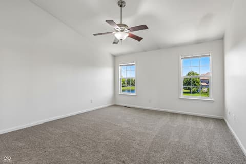 Primary bedroom at 12447 Wolverton Way, Fishers, IN