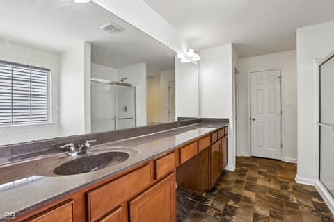 Primary bathroom at 12447 Wolverton Way, Fishers, IN