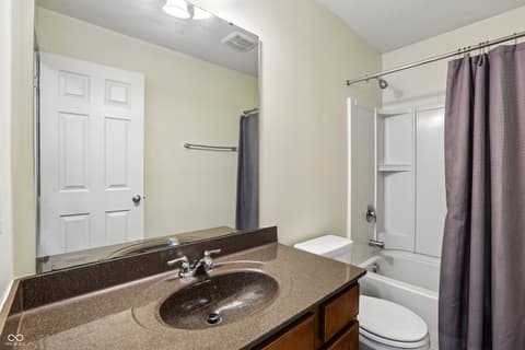 Bathroom at 12447 Wolverton Way, Fishers, IN