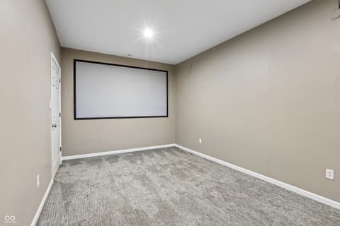 Media Room — 12447 Wolverton Way, Fishers, IN