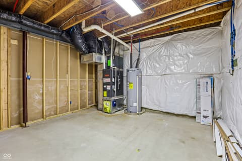 Basement at 12447 Wolverton Way, Fishers, IN