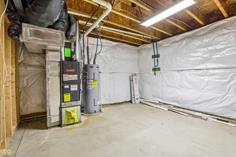 Basement at 12447 Wolverton Way, Fishers, IN