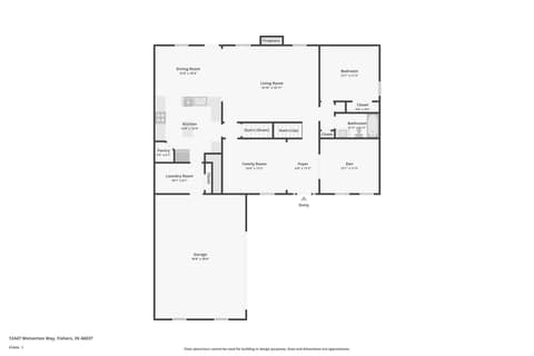 Floor Plan — 12447 Wolverton Way, Fishers, IN