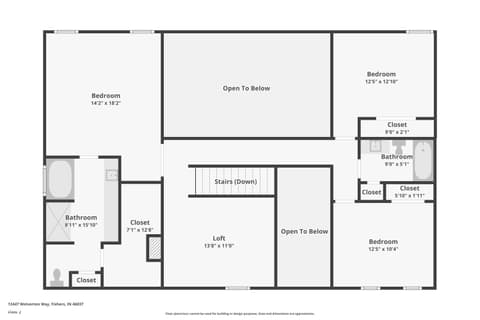 Floor Plan — 12447 Wolverton Way, Fishers, IN