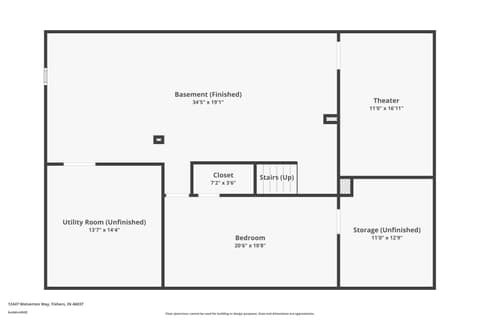 Floor Plan — 12447 Wolverton Way, Fishers, IN