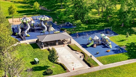 Aerial view at 7755 Carly Court, Fishers, IN