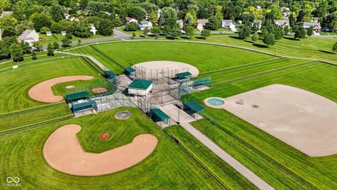 Aerial view at 7755 Carly Court, Fishers, IN