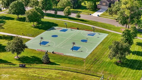 Aerial view at 7755 Carly Court, Fishers, IN