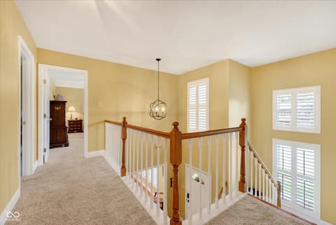 Hallway at 7755 Carly Court, Fishers, IN