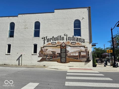Front exterior at 112 N Merrill Street, Fortville, IN
