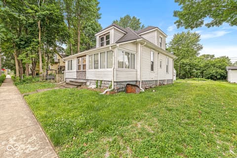 Front exterior at 112 N Merrill Street, Fortville, IN