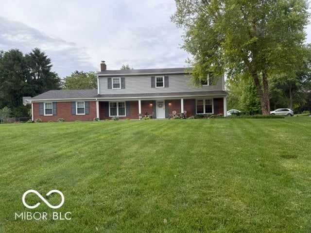 Front exterior at 5807 Eastview Court, Indianapolis, IN