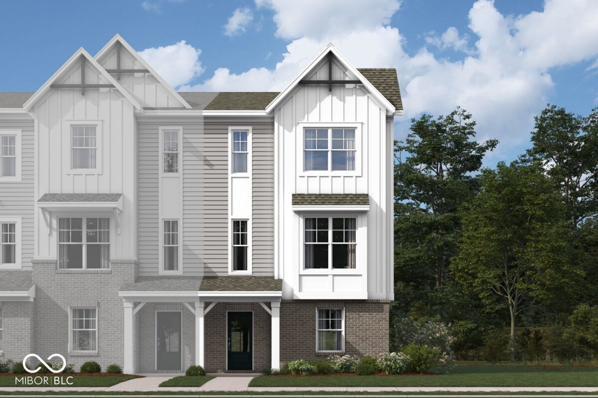 Front exterior at 11188 Greenfield Avenue, Noblesville, IN