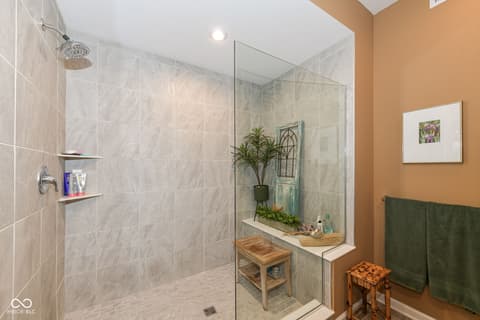 Primary bathroom at 927 Tuxedo Drive, Westfield, IN