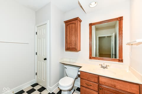Bathroom at 10655 Sunset Point Lane, Fishers, IN