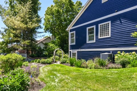 Side exterior at 10655 Sunset Point Lane, Fishers, IN