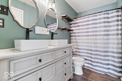 Bathroom at 10375 Delphi Court, Fishers, IN