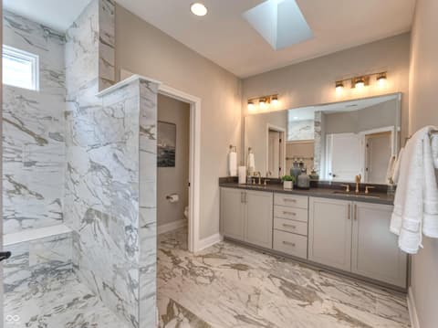 Primary bathroom at 16175 Quarter Pole Lane, Westfield, IN