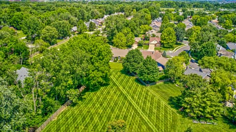 Aerial view at 10713 Pimlico Circle, Carmel, IN