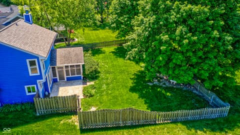 Aerial view at 10713 Pimlico Circle, Carmel, IN