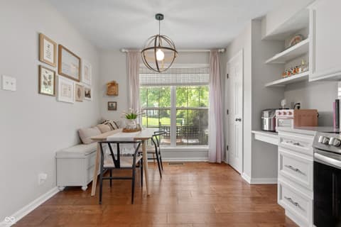 Dining room at 10293 Cheswick Lane, Fishers, IN