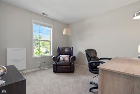 Home office at 10293 Cheswick Lane, Fishers, IN