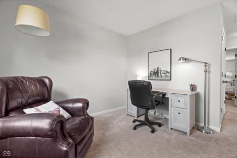 Home office at 10293 Cheswick Lane, Fishers, IN