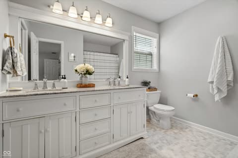 Bathroom at 10293 Cheswick Lane, Fishers, IN