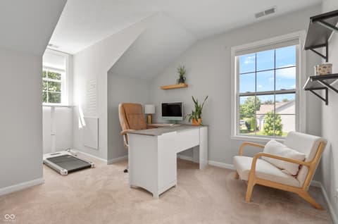 Home office at 10293 Cheswick Lane, Fishers, IN