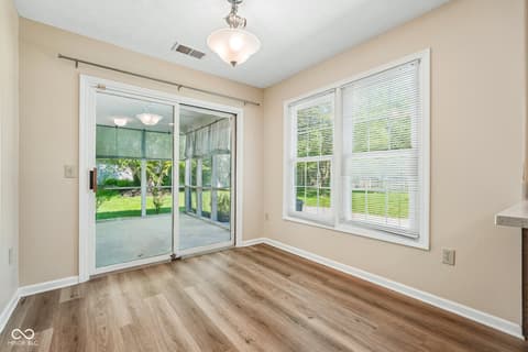Dining room at 3800 Richmond Court, Carmel, IN
