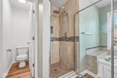 Bathroom at 3800 Richmond Court, Carmel, IN