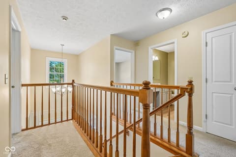 Hallway at 3800 Richmond Court, Carmel, IN