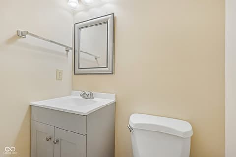 Bathroom at 3800 Richmond Court, Carmel, IN