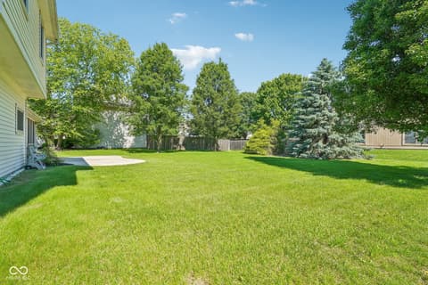 Yard at 3800 Richmond Court, Carmel, IN