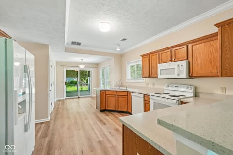Kitchen at 3800 Richmond Court, Carmel, IN