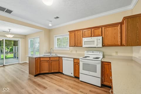 Kitchen at 3800 Richmond Court, Carmel, IN