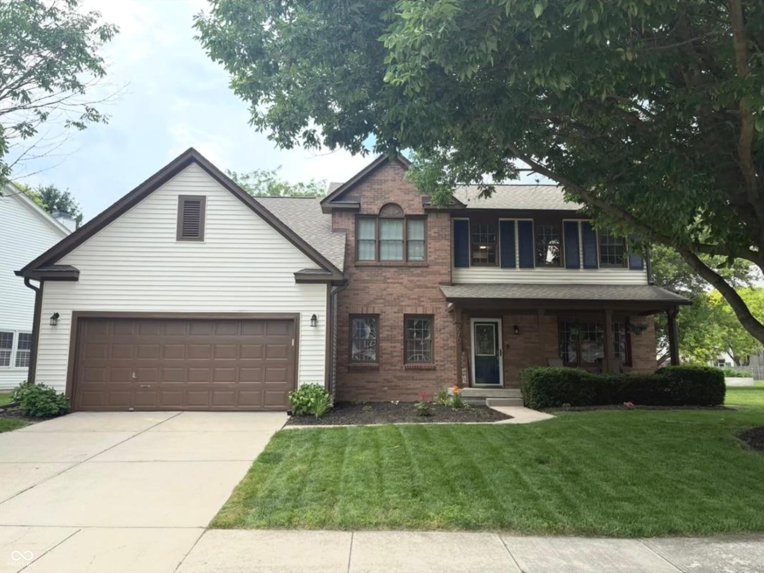 Front exterior at 270 Pokagon Drive, Carmel, IN
